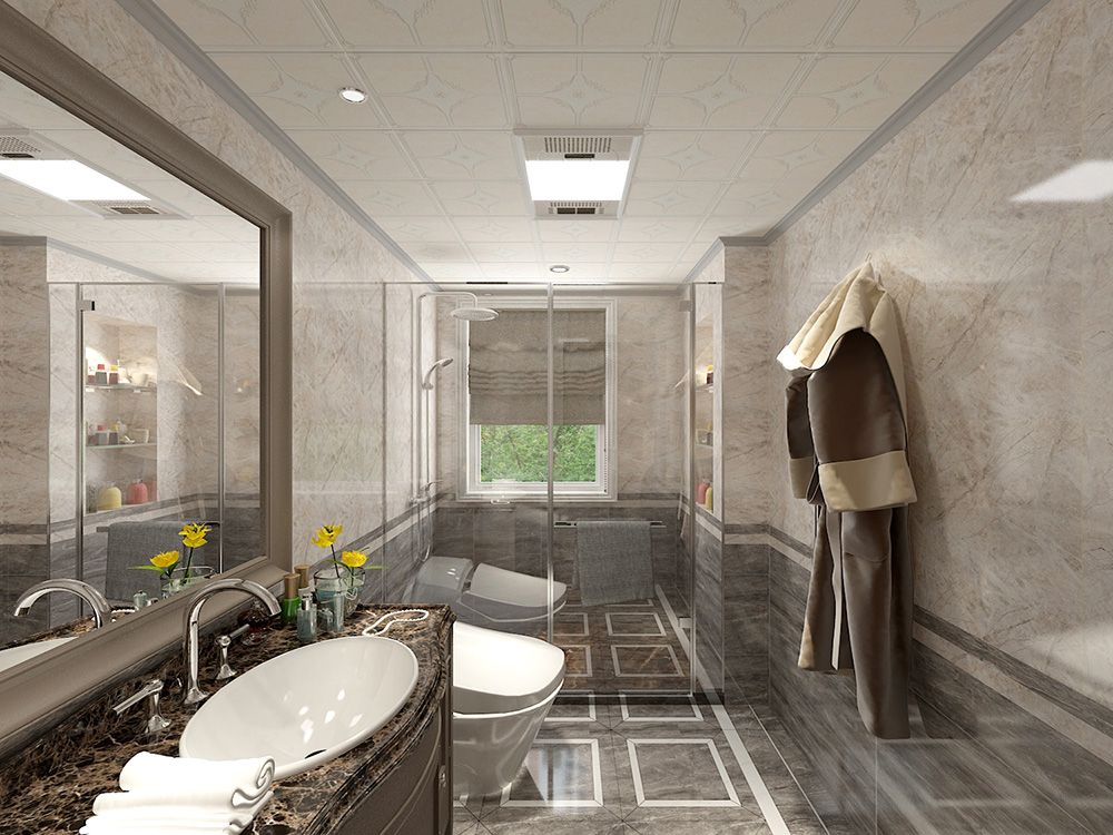 装修公司欧式风格室内装修效果图-卫生间 装修公司欧式风格室内装修效果图-卫生间