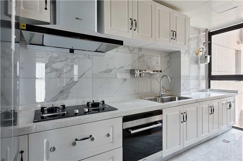 轻奢混搭风格家装设计室内装修效果图-厨房 轻奢混搭风格家装设计室内装修效果图-厨房