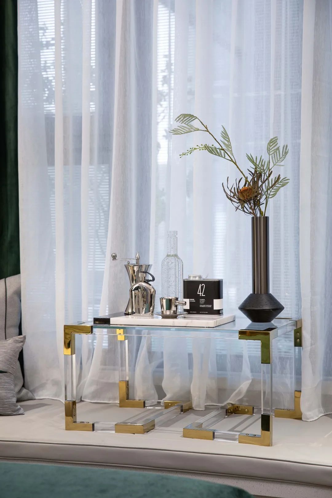 包豪斯风格室内设计家装案例-主卧飘窗 包豪斯风格室内设计家装案例-主卧飘窗