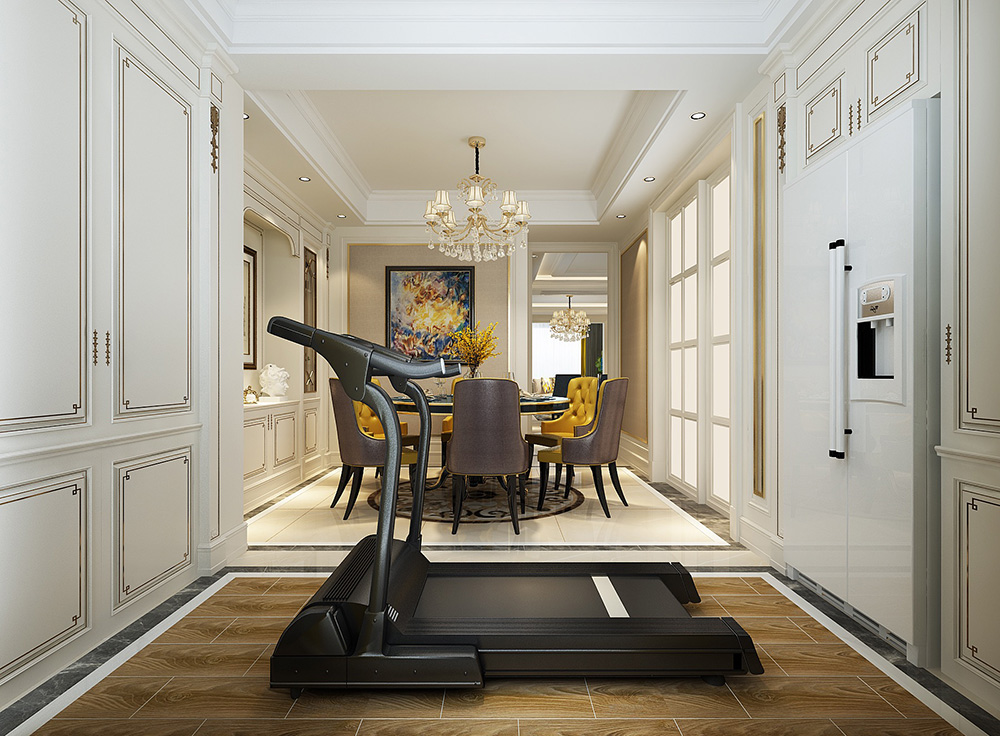 装修公司欧式风格室内装修效果图-健身区 装修公司欧式风格室内装修效果图-健身区