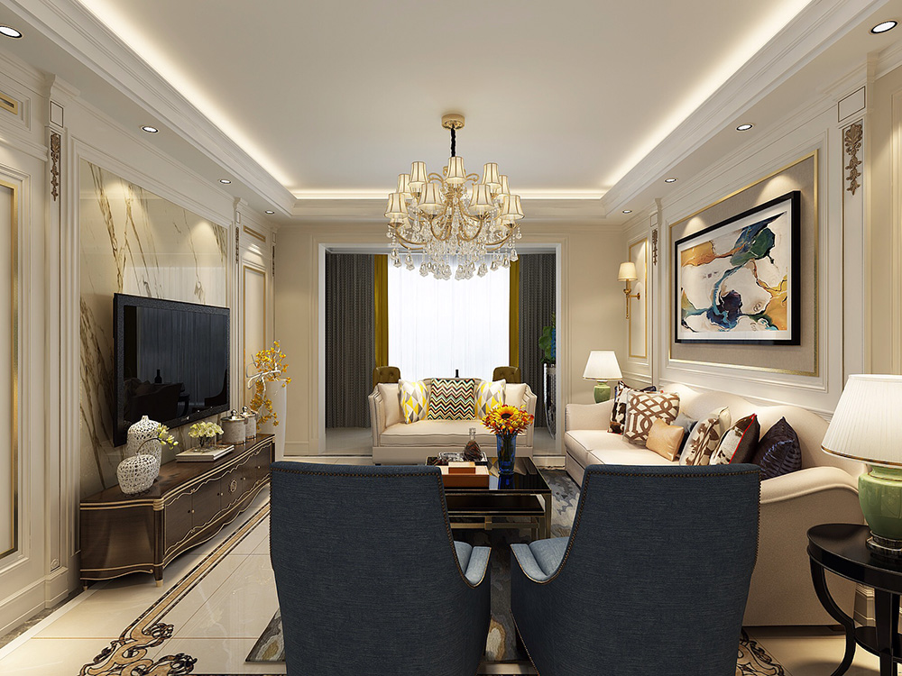 装修公司欧式风格室内装修效果图-客厅 装修公司欧式风格室内装修效果图-客厅