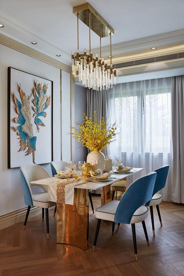 装修案例简欧风格室内装修效果图-餐厅 装修案例简欧风格室内装修效果图-餐厅