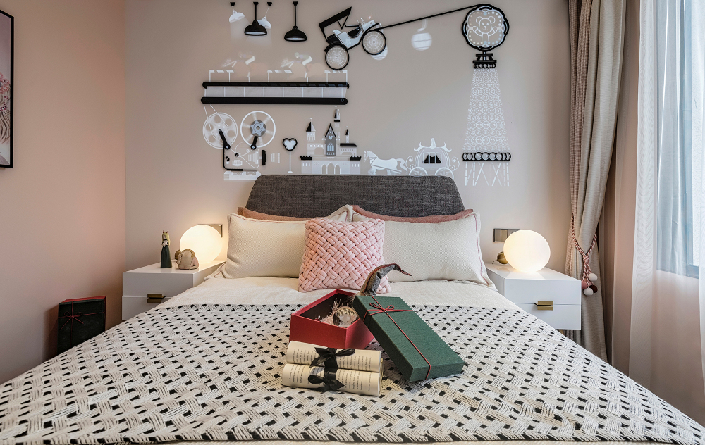 轻奢风格别墅设计家装案例-儿童房 轻奢风格别墅设计家装案例-儿童房